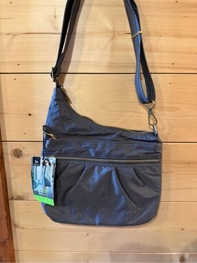Travelon Anti-Theft Signature 3 Compartment Crossbody Bag